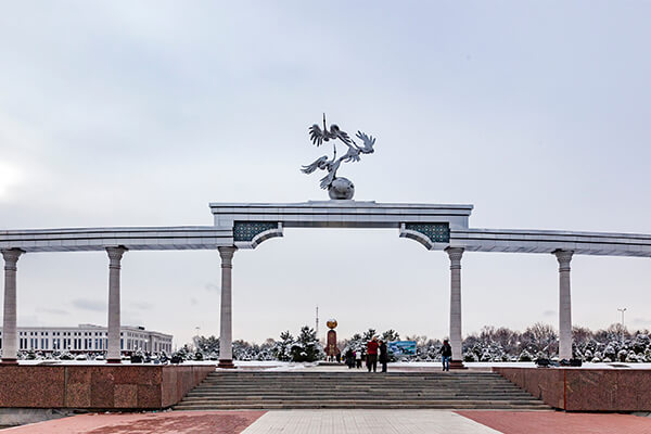 Amazing winter in Uzbekistan